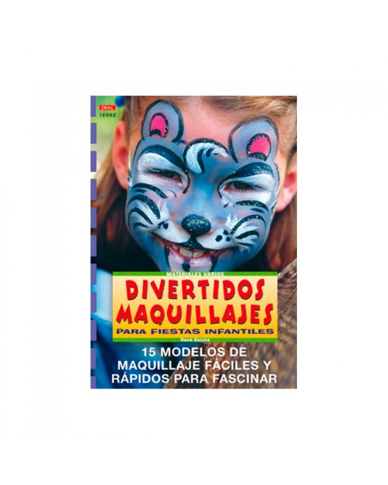 LIBRO TRUCCO DIVERTENTE PER LE FESTE DEI BAMBINI