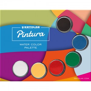 KRYOLAN WATER COLOR - 6 COLORI (face painting)