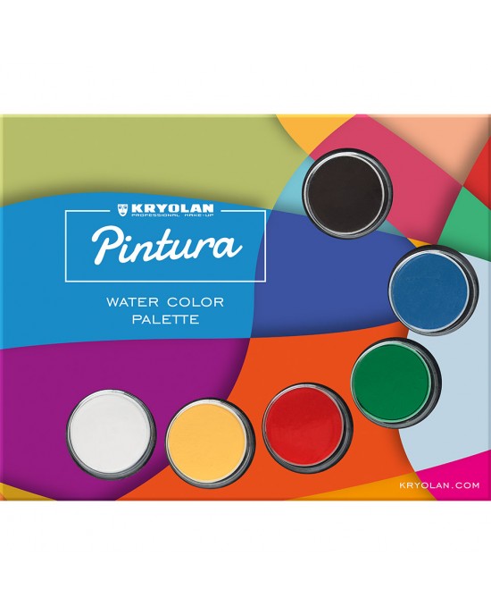 KRYOLAN WATER COLOR - 6 COLORI (face painting)