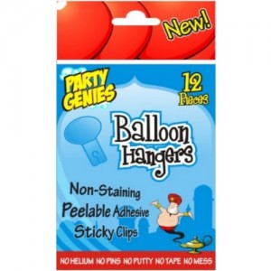 ADESIVI DA MURO PER PALLONCINI SET DI 12