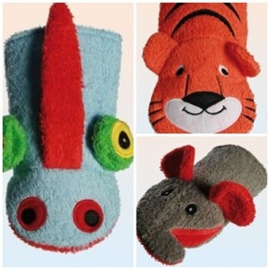 BURATTINO GUANTO SPUGNA