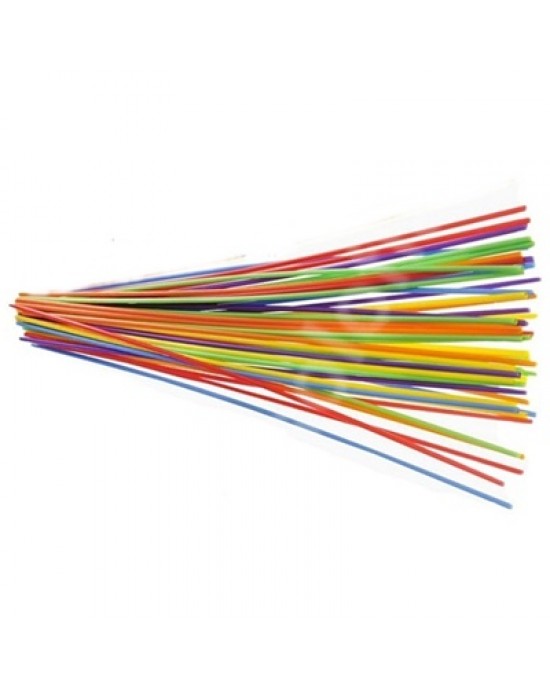 CANNUCCE EQUILIBRISMO IN PLASTICA LUNGHE 1 MT - SET 100 UNITA