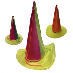 CAPPELLO FATA MULTICOLORE