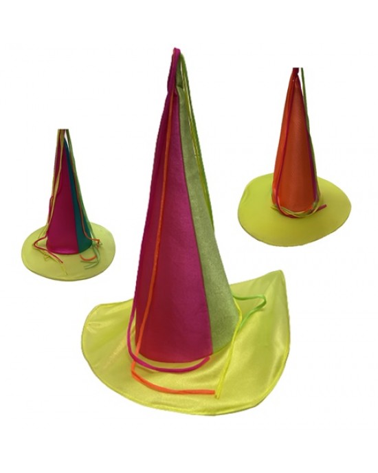 CAPPELLO FATA MULTICOLORE