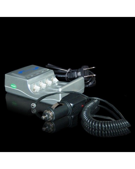 CARICABATTERIE FLOWTOYS con ADATTATORE PER MACCHINA