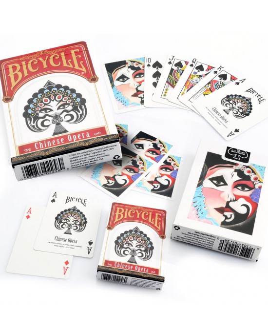 CARTE BICYCLE CHINESE OPERA
