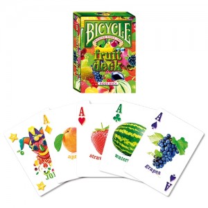 CARTE BICYCLE FRUIT + 3 CARTE TRUCCATE