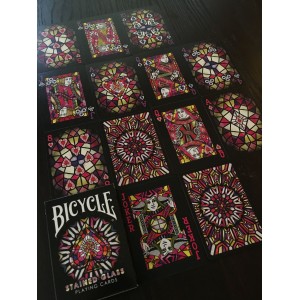 CARTE BICYCLE STAINED GLASS