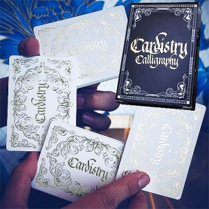 CARTE CARDISTRY CALLIGRAPHY GOLDEN oro
