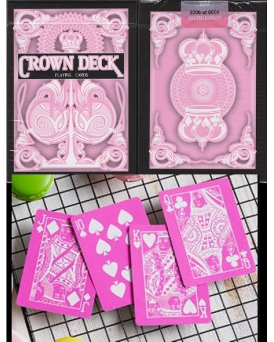CARTE CROWN DECK PINK edizione speciale