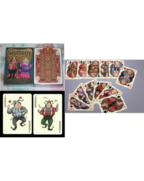CARTE GLUTTONY PLAYING CARDS