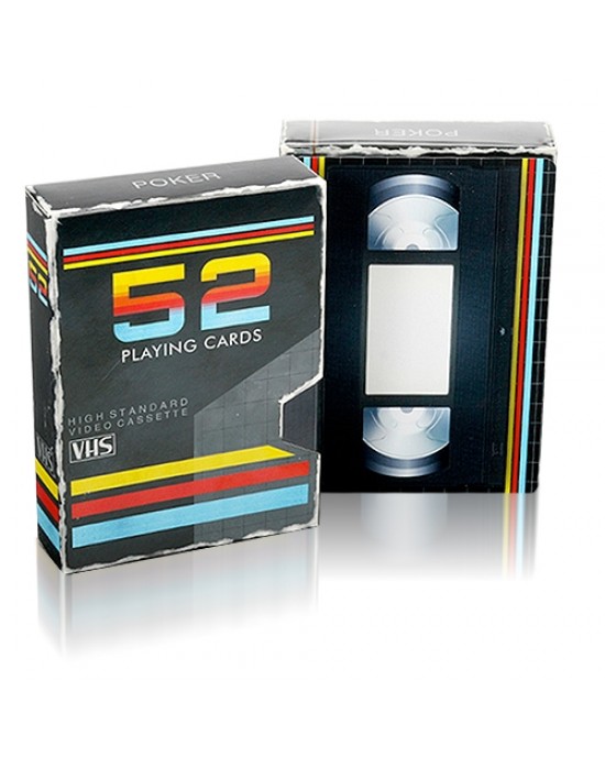 CARTE VHS PLAYING CARDS