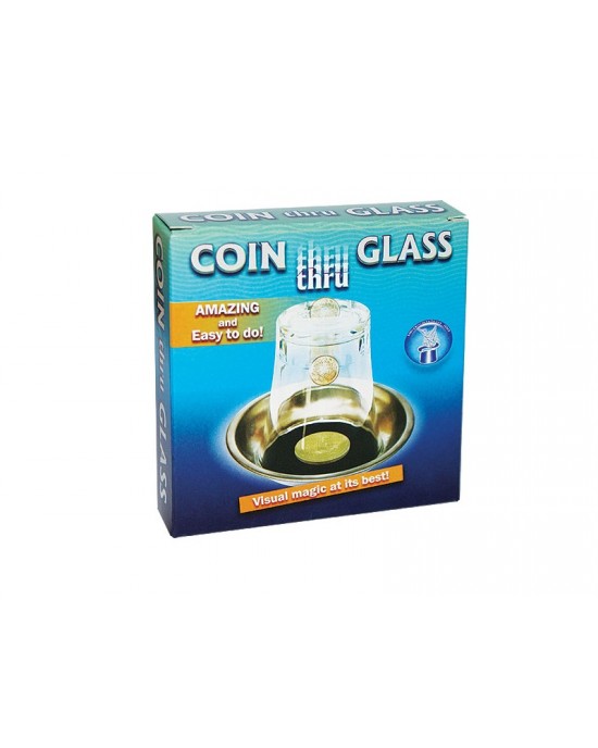 COIN THRU GLASS - MONETA ATTRAVERSO IL VASO