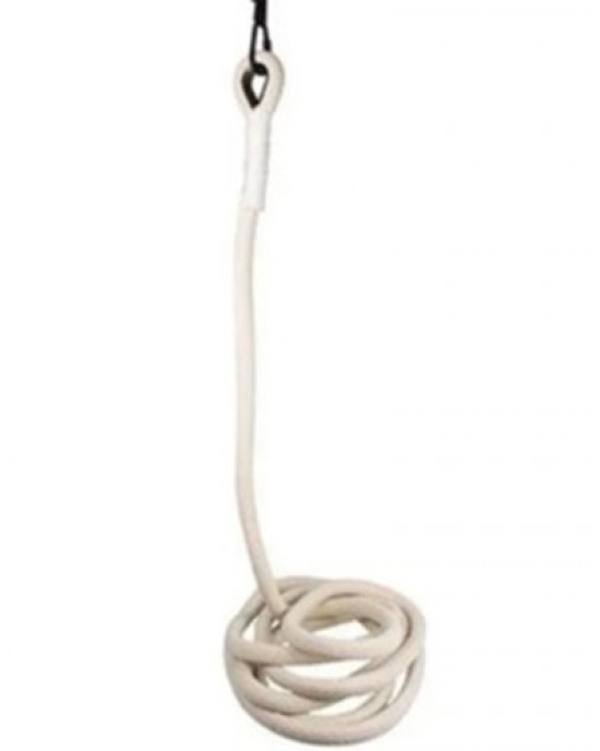 CORDA AEREA VOLTIGE (free rope) 6 mt BIANCA / NERA / ROSSO