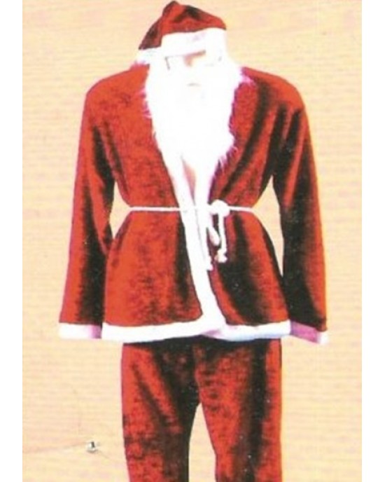 COSTUME VESTITO BABBO NATALE ECONOMICO