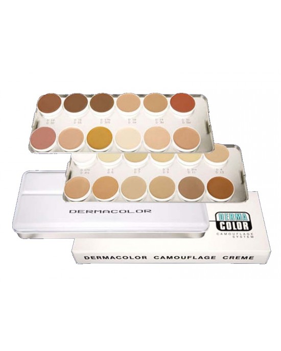 DERMACOLOR KRYOLAN CAMOUFLAGE TAVOLOZZA 24 colori