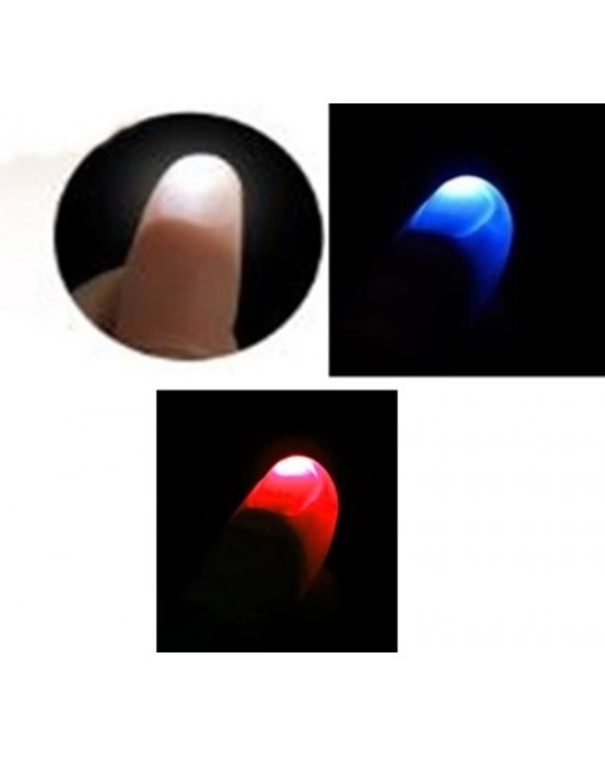 FALSO POLLICE LUMINOSO D-  2 GIMMICKS - Bianco / Blu / Rosso