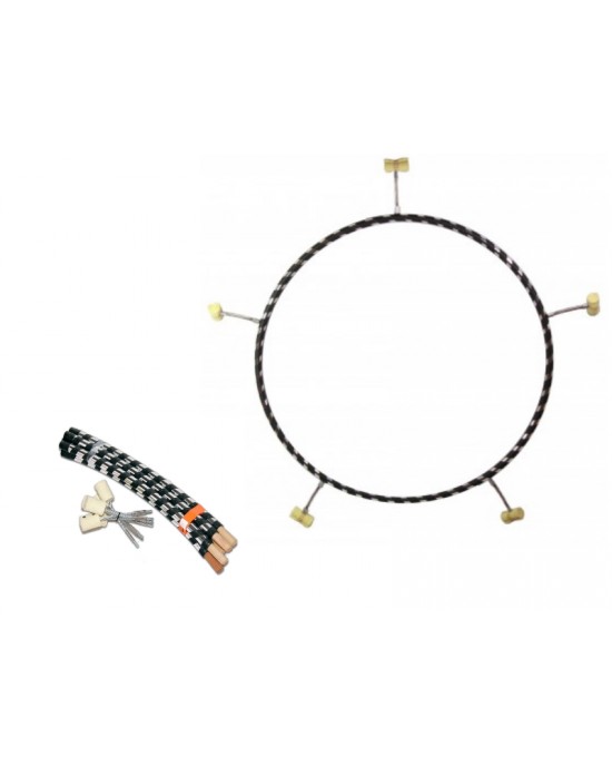 FIRE HULA HOOP GORA LIGHT 90 cm 5 HEADS