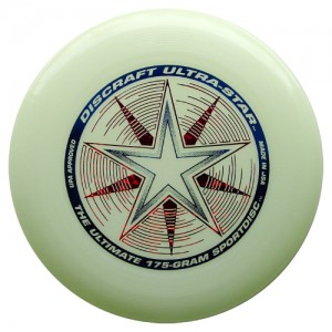 FRISBEE ULTIMATE ULTRASTAR 175 GR. FOSFORESCENTE