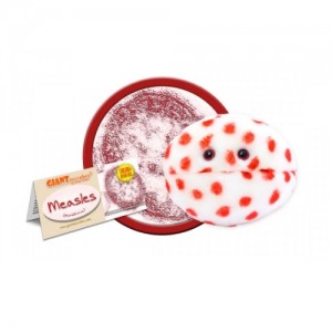 GIANTMICROBES MORBILLO Measles - Morbillivirus