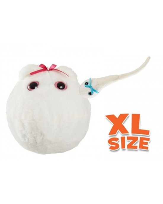 GIANTMICROBES OVULO XL CON MINI SPERMATOZOO