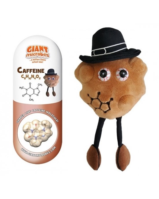 GIANTMICROBES PELUCHE CAFFEINA Caffeine