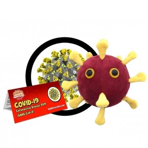 GIANTMICROBES PELUCHE CORONAVIRUS COVID-19  SARS-CoV-2