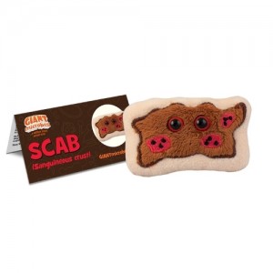 GIANTMICROBES PELUCHE CROSTA Scab