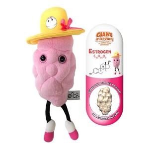 GIANTMICROBES PELUCHE ESTROGENO Estrogen