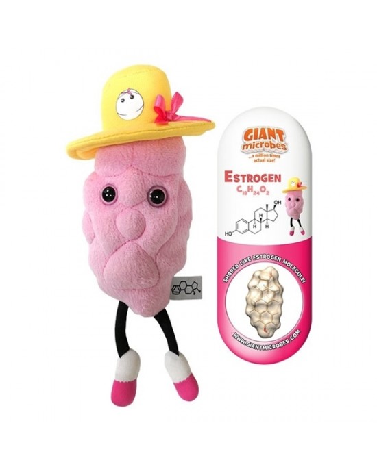 GIANTMICROBES PELUCHE ESTROGENO Estrogen