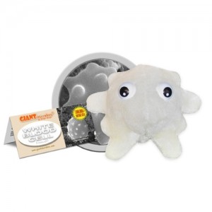 GIANTMICROBES PELUCHE GLOBULO BIANCO White Blood Cell