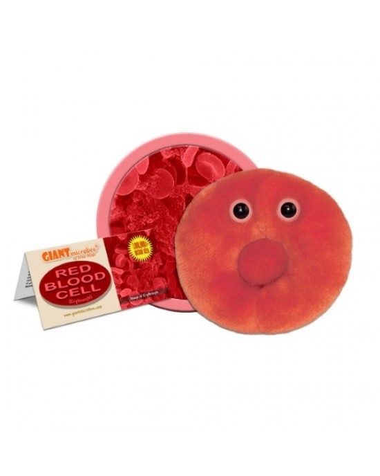 GIANTMICROBES PELUCHE GLOBULO ROSSO Red Blood Cell