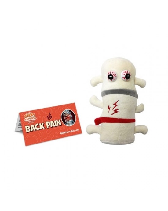 GIANTMICROBES PELUCHE MAL DI SCHIENA Back Pain