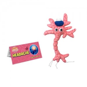GIANTMICROBES PELUCHE MAL DI TESTA Headache
