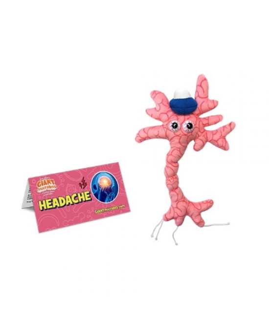 GIANTMICROBES PELUCHE MAL DI TESTA Headache