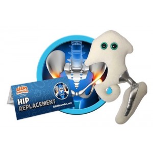 GIANTMICROBES PELUCHE PROTESI ANCA - Hip Replacement