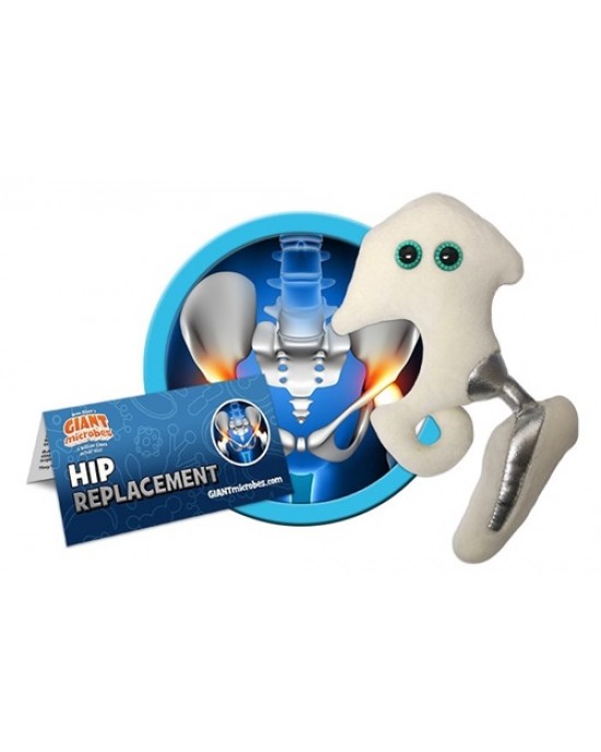 GIANTMICROBES PELUCHE PROTESI ANCA - Hip Replacement