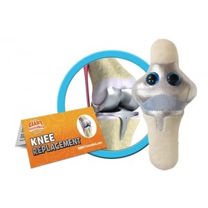 GIANTMICROBES PELUCHE SOSTITUZIONE DEL GINOCCHIO - Knee Replacement