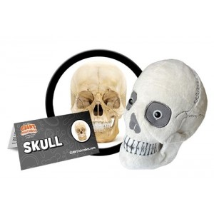 GIANTMICROBES PELUCHE TESCHIO Skull