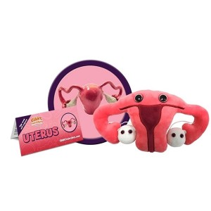 GIANTMICROBES PELUCHE UTERO Uterus