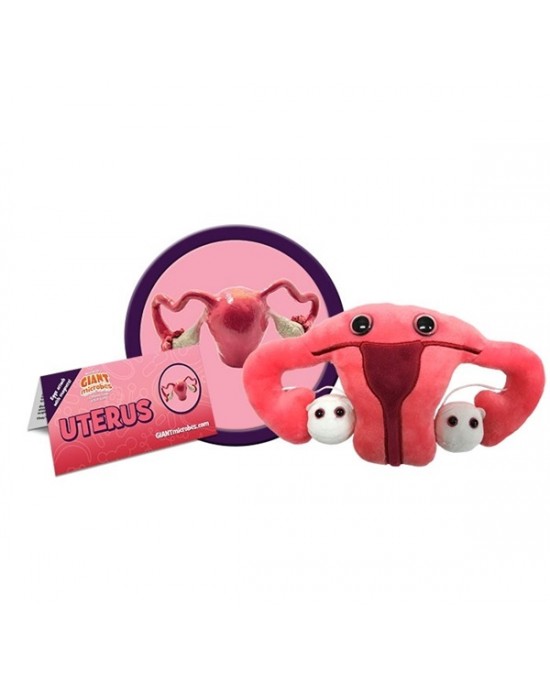 GIANTMICROBES PELUCHE UTERO Uterus