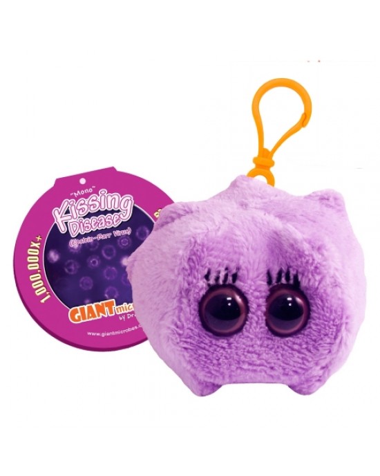 GIANTMICROBES PORTACHIAVI MALATTIA DEL BACIO Kissing Disease