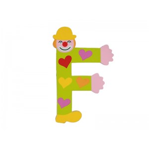 LETTERA LEGNO F