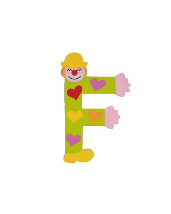 LETTERA LEGNO F