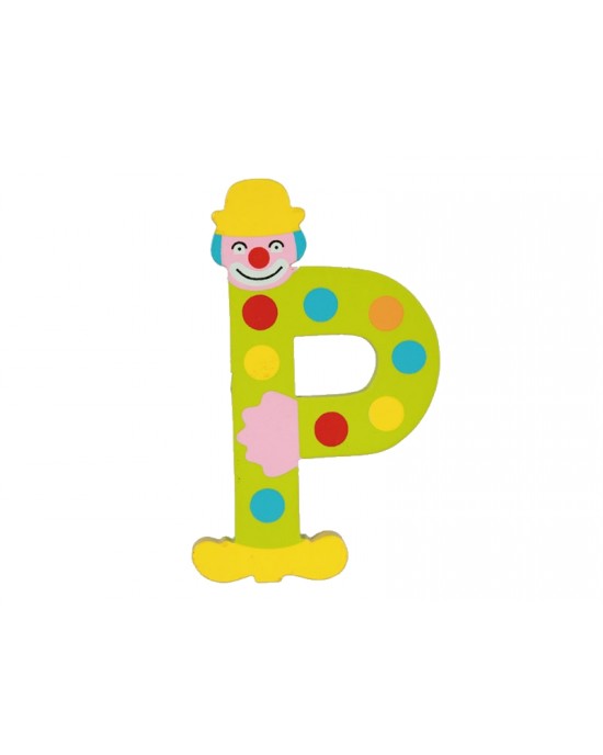 LETTERA LEGNO P