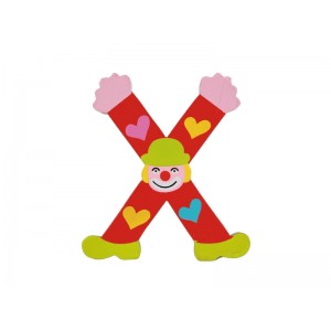 LETTERA LEGNO X