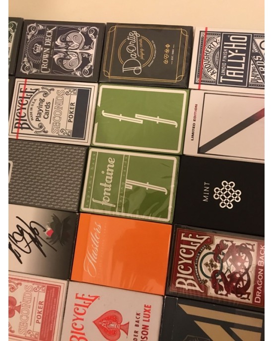 MAZZO CARTE DA COLLEZIONE - MIX DA 10 MAZZI DIVERSI - SPECIAL