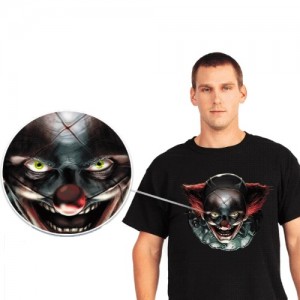MORPHSUITS DIGITAL DUDZ T-SHIRT FREAKY CLOWN