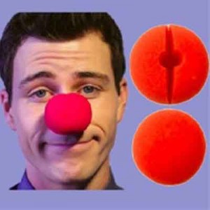 NASO CLOWN IN SPUGNA GIGANTE 7  cm