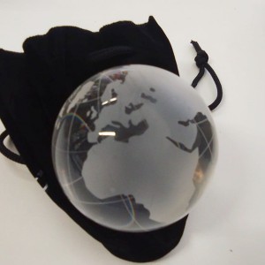 PALLINA CONTACT ACRILICA 80 mm con CUSTODIA - GLOBE